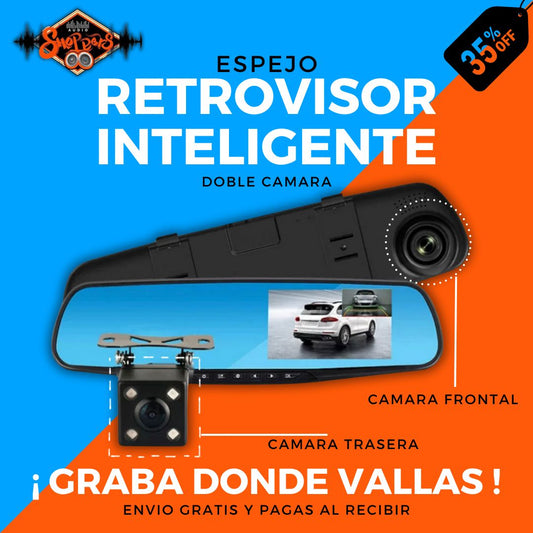 Espejo Retrovisor Doble Camara 🔥