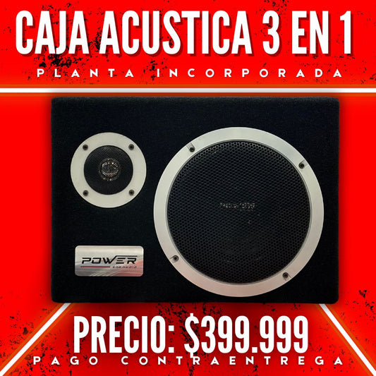 Caja Acustica 3 en 1 Power 🔥